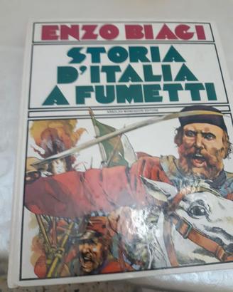 libro storia d'italia a fumetti di enzo biagi