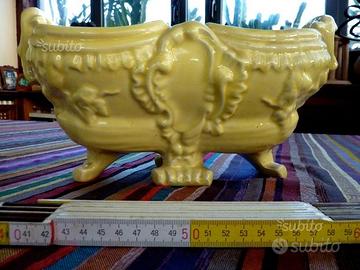 Portavaso o portafiori primi '900 fine ceramica