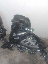un paio di roller della fila numero 46