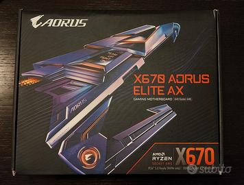 Gigabyte X670 Aorus Elite AX - scheda madre AMD