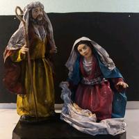 natività in cartapesta leccese cm 32
