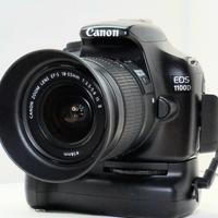 Canon eos 1100D + Obiettivo 18-55 IS + Power grip