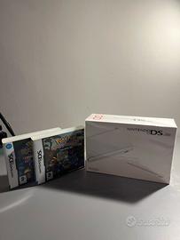 Nintendo DS Lite Bianco + giochi Pokémon