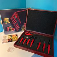 Brandani cofanetto coltelli cucina decorativa