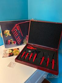 Brandani cofanetto coltelli cucina decorativa