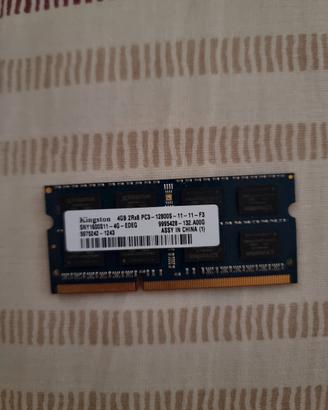 SO-DIMM Kingston 4GB PC3
