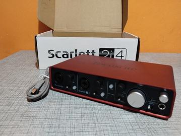 Scheda audio Scarlett 2i4
