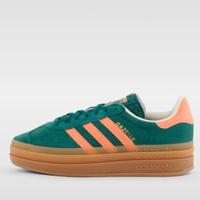 Gazelle adidas bold j verde- arancio