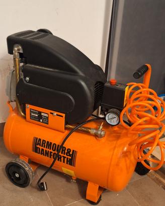 Compressore 24lt. ad olio Armour & Danforth - TMX