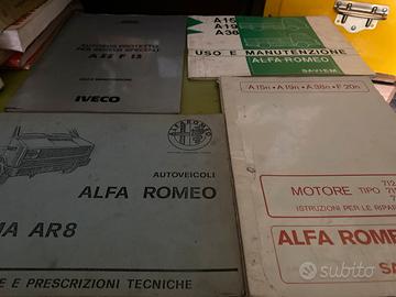 COLLEZIONE MANUALI X AUTOCARRI D EPOCA