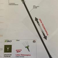 ABBACCHIATORE LOTUS EGO TELESCOPICO 56 V.