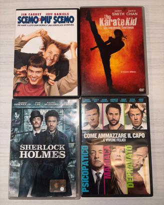 Dvd S+S, Karate Kid, Sherlock Holmes, CAC