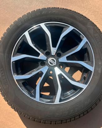 4 gomme Pirelli winter  215/60/R17  + cerchi lega
