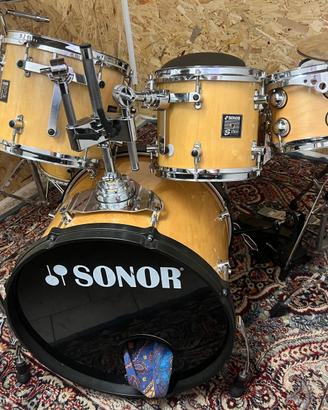 BATTERIA SONOR S CLASS ACERO