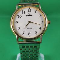 Orologio Bulova Vintage 1A02 M Quartz Slim acciaio