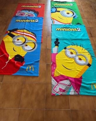 Set 4 teli mare Minion’s 2 dim 80*160 cm