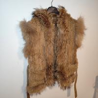 pelliccia gilet smanicata