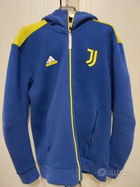 Felpa Juventus Adidas blu e gialla