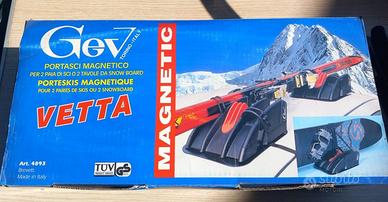 🏔️ PORTASCI MAGNETICO VETTA – MADE IN ITALY 🇮🇹