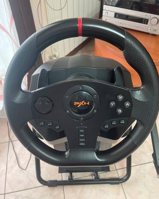 Volante gaming PXN V900 pedaliera per PC/Console