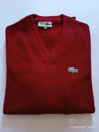 Lacoste maglione nuovo originale collo a V
