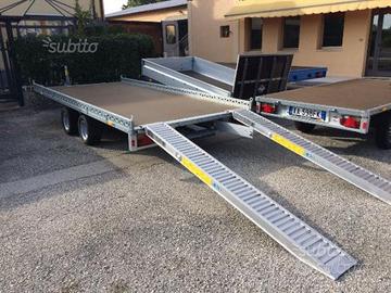 Rimorchio Professionale 30q.li 401x203 rampe