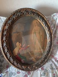 Quadro antico Madonna 