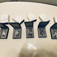 Buccellati n. 5 cucchiaini argento serie ISOLE