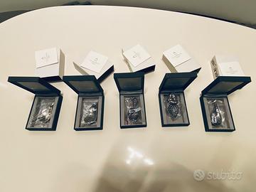 Buccellati n. 5 cucchiaini argento serie ISOLE