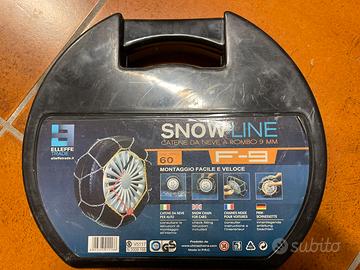 Catene auto nuove Snowline F9 Gruppo 60