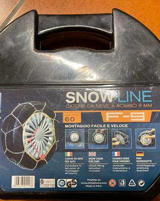 Catene auto nuove Snowline F9 Gruppo 60