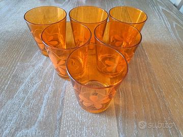 Studio pitti/ bicchieri/ arancione