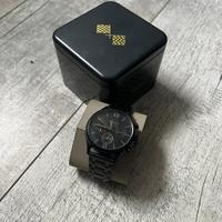 Orologio Fossil nero in acciaio Inox
