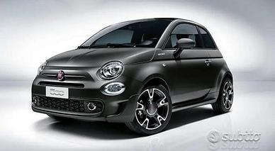 Fiat 500 sport 1.0 hybrid muso musata frontale