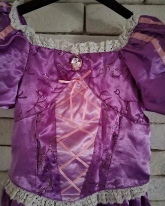 Disney Rapunzel vestito da Carnevale