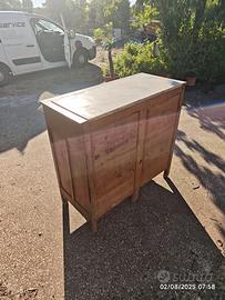 CANTERANO CASSETTONE comò NOCE discreto stato