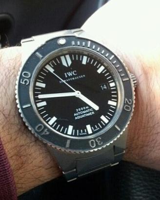 Iwc aquatimer gst 2000mt titanio ref 3536 