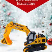 Escavatore giocattolo radiocomandato
