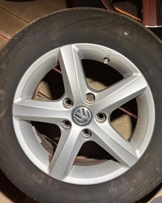 4 Cerchi in lega originali Volkswagen Golf 7 da 1