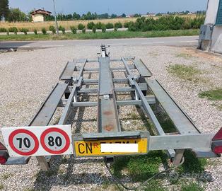 Carrello rimorchio leggero