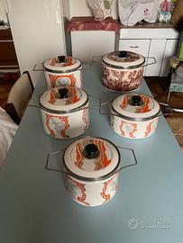 Pentole Marocchi smaltate ED NUMERATA FUORISERIE