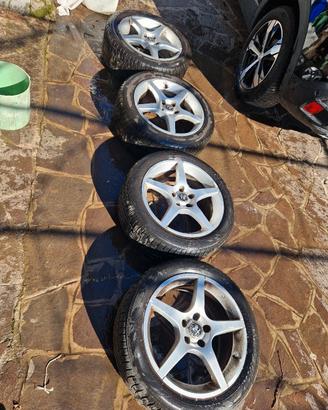 cerchi lega stella 17 alfa romeo 159 TI et 35 rari