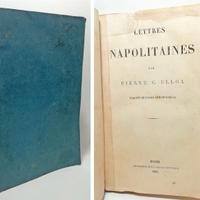 LETTRES NAPOLITAINES - PIERRE C. ULLOA 1863