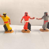 Lotto 3 Soldatini Arabi Timpo Toys scala 1:32.