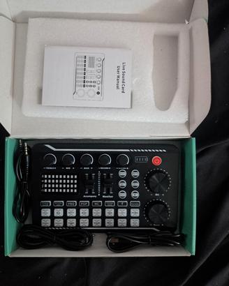 scheda audio live è streaming 