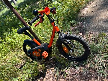 Bicicletta MTB 3-6 anni – Arancio / Nero Acciaio