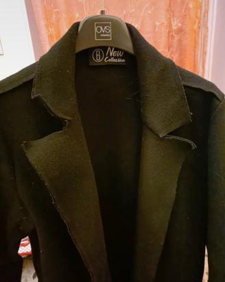 cappotto nero invernale