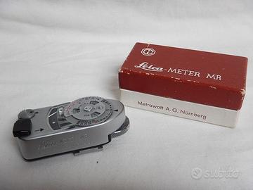 Leica LightMeter MR4 Chrome M2 M3 M4 M4-P +Scatola