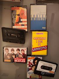 Lotto 7 Audiocassette: Mina, Beatles, Hemingway

