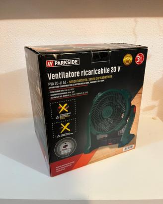 Ventilatore Parkside 20V PVA 20-Li A1